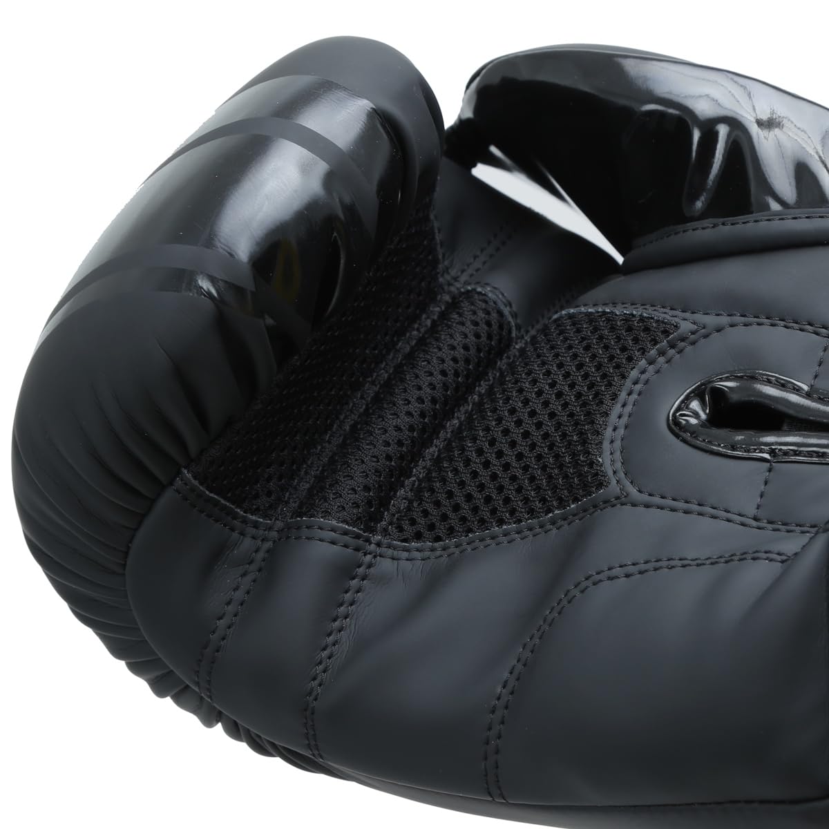 Xpeed Premium Matt PU Boxing Gloves - Soft and Comfortable Mixed Martial Arts Training and Bag Gloves - Black (Pair of 1) (14oz)